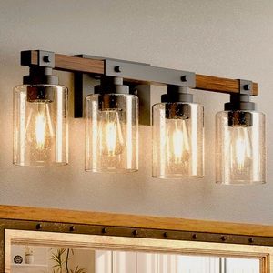New Farmhouse Vanity 4 Bulb Light Fixture